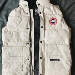Canada Goose White Vest